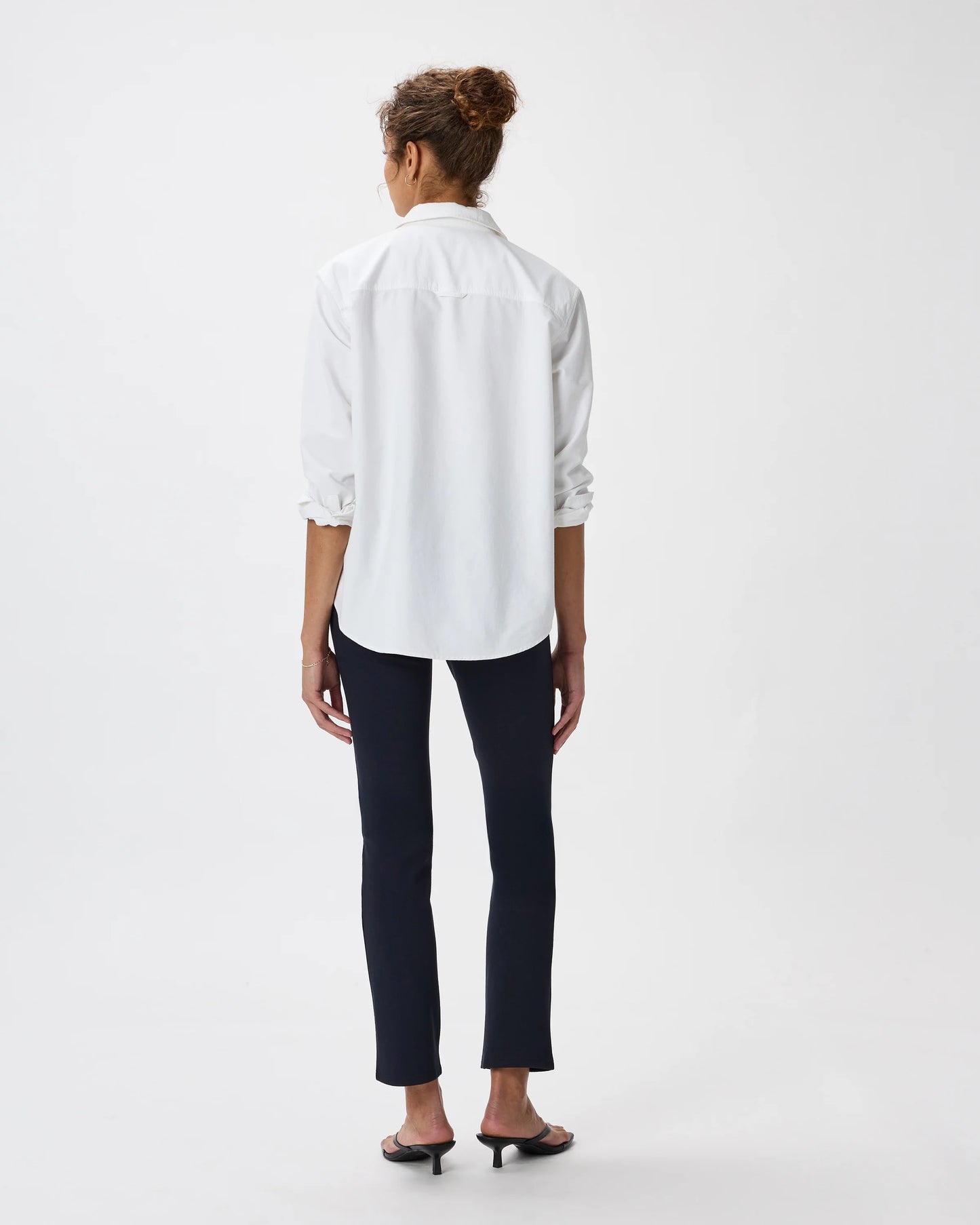 Ultra-Stretch Ponte Straight Leg Pants - XS / Morel Grey
