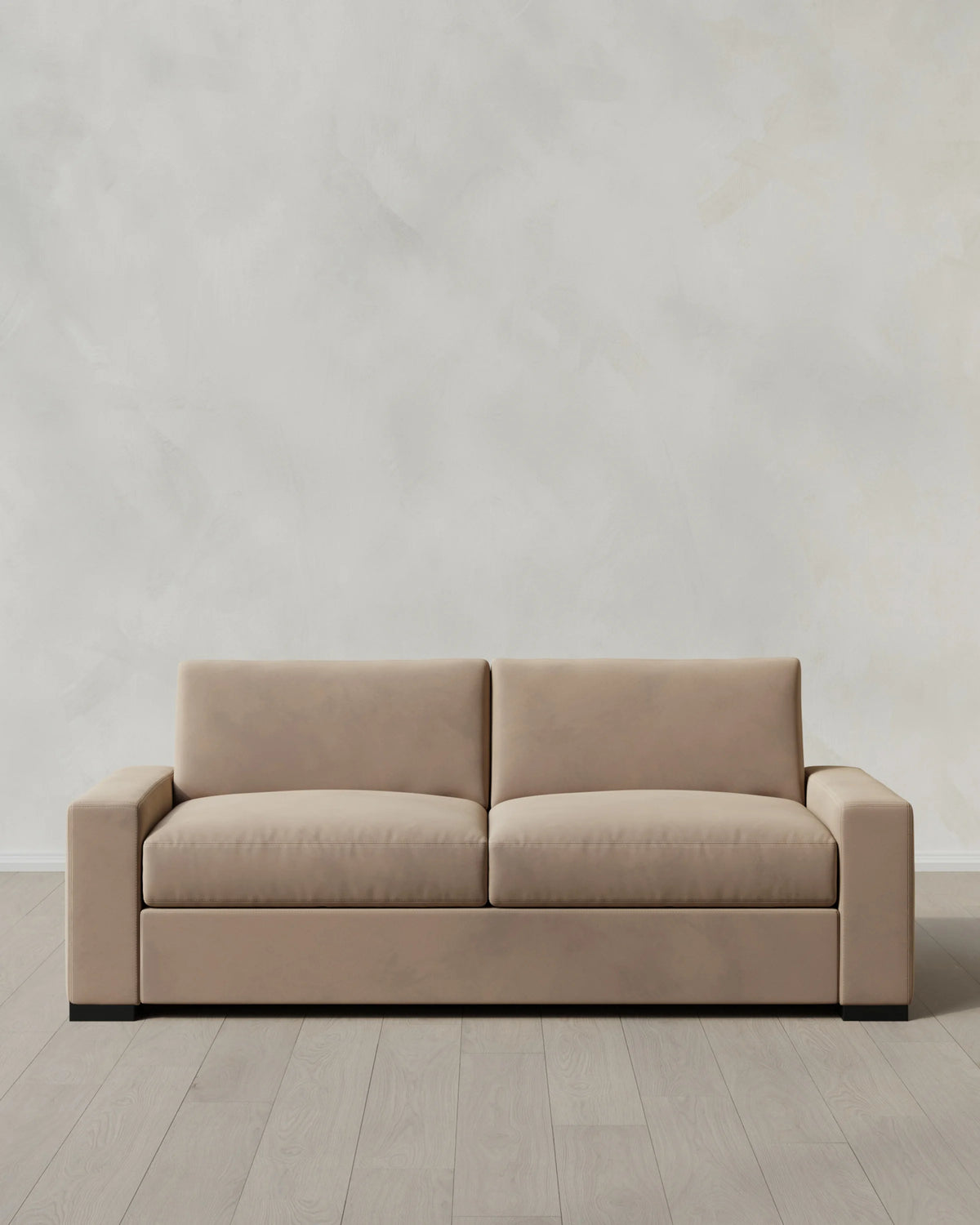 Stillman Sleeper Sofa in Performance Velvet - Queen / Java