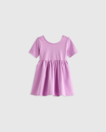 Organic Cotton Skater Dress - 3-6M / Animal Print