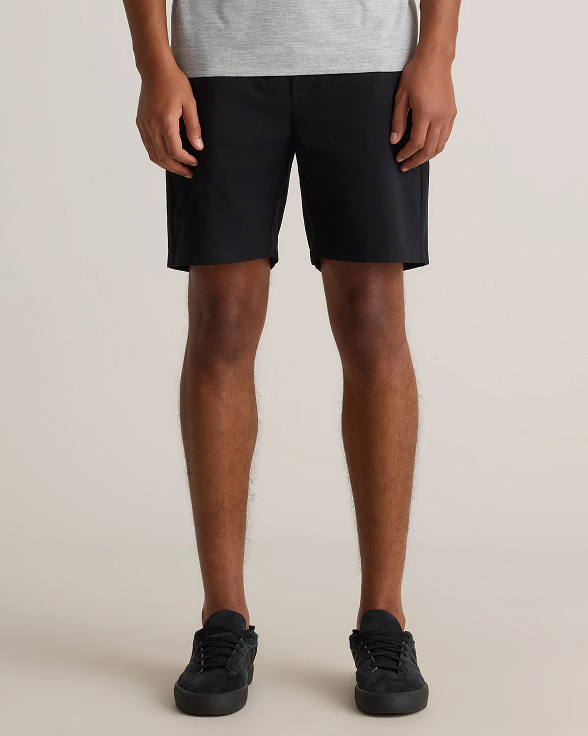 Organic Cotton Classic Stretch Chino Shorts - 7" - 30 / Stone