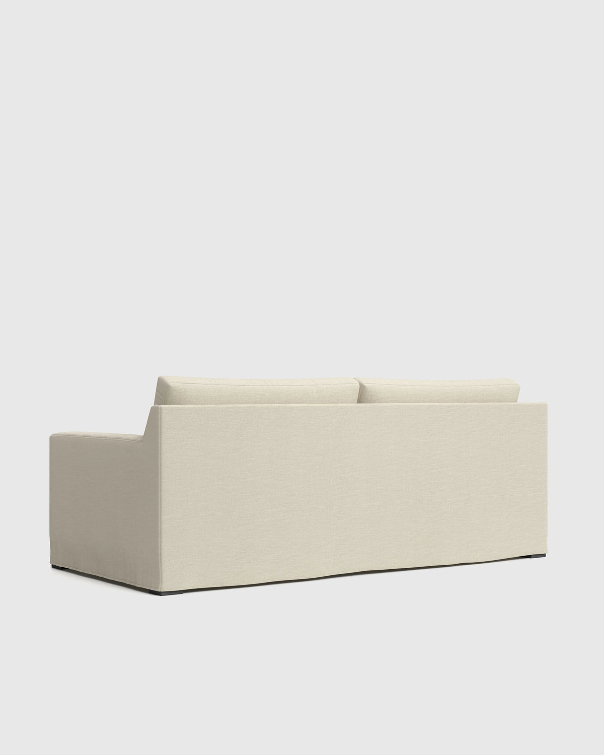 Ellery Slipcover Sofa in Performance Linen - 7ft / Sand
