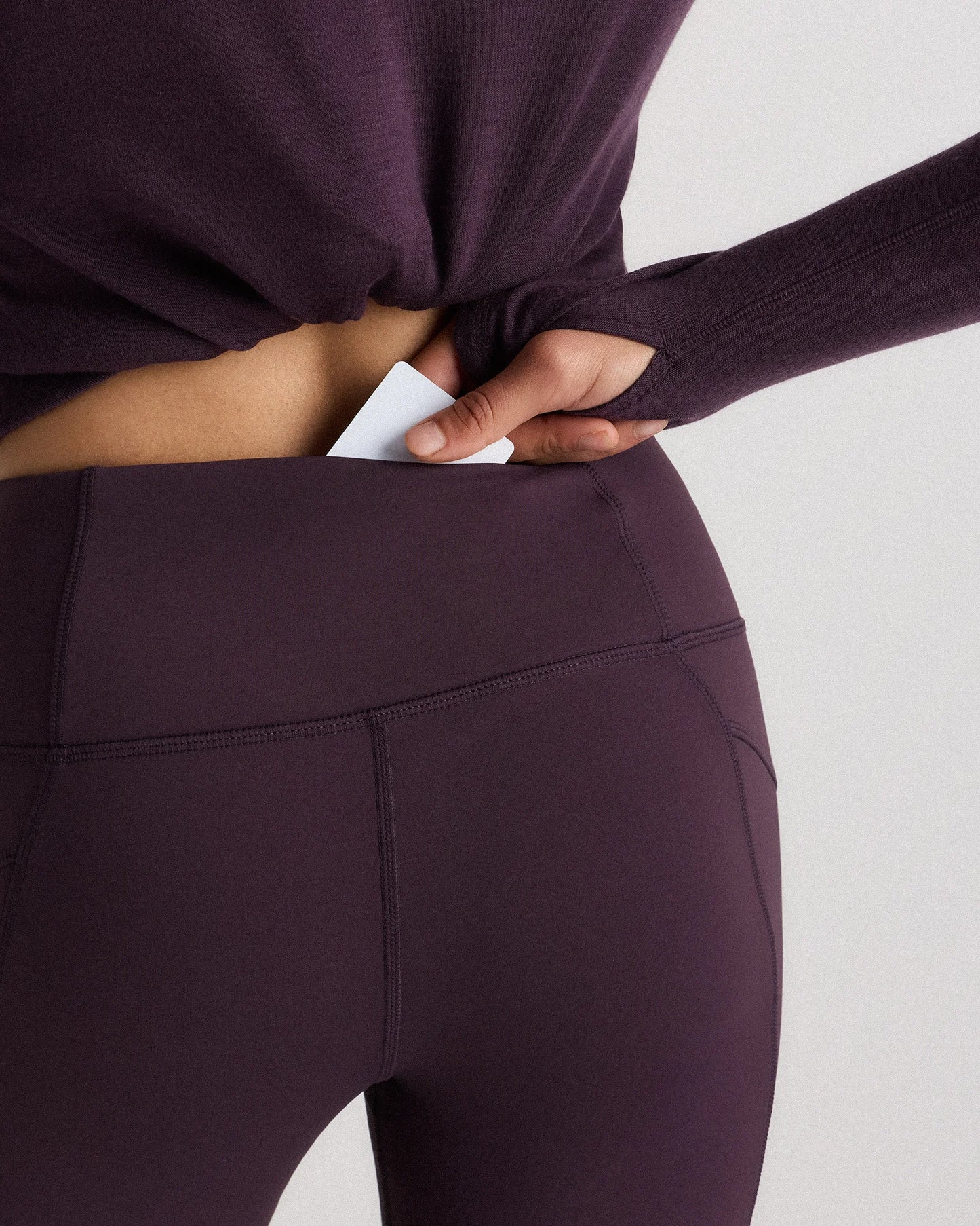 Whistler High-Rise Pocket Thermal Legging - XS / Black
