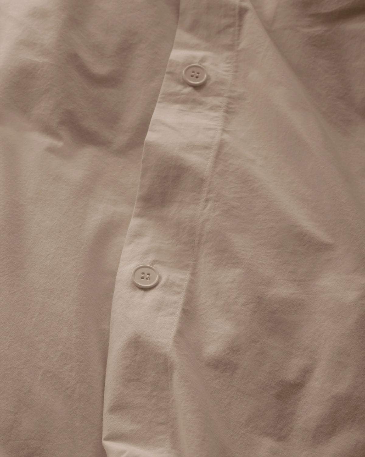 Organic Brushed Cotton Duvet Cover - Twin / Toffee