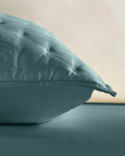 Bamboo Dream Quilted Euro Sham - Euro / Sage