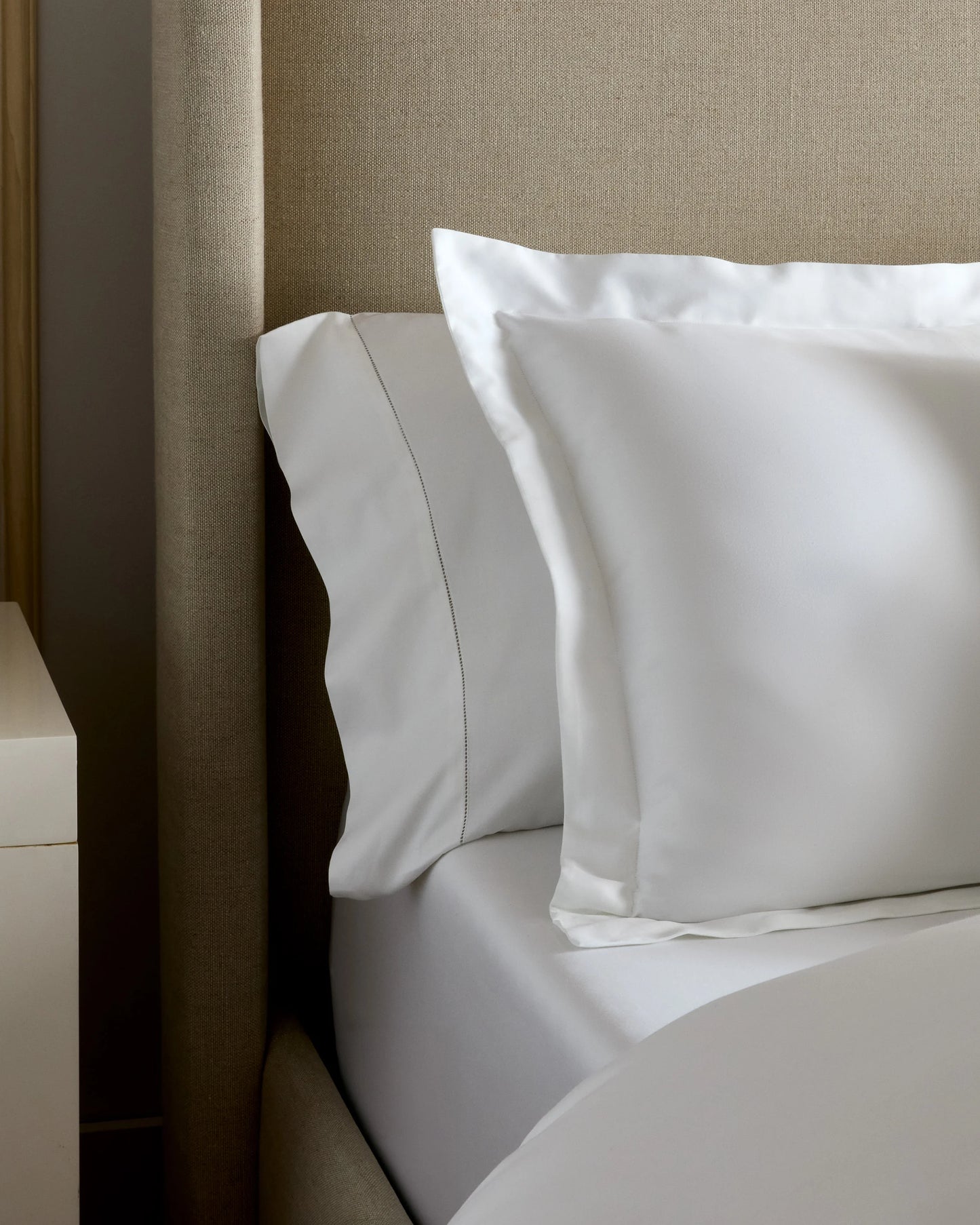 Signature Giza Cotton Sateen Euro Sham - Euro / Mineral