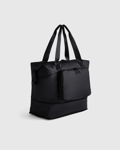 Packable Expandable Travel Tote - One Size / Black