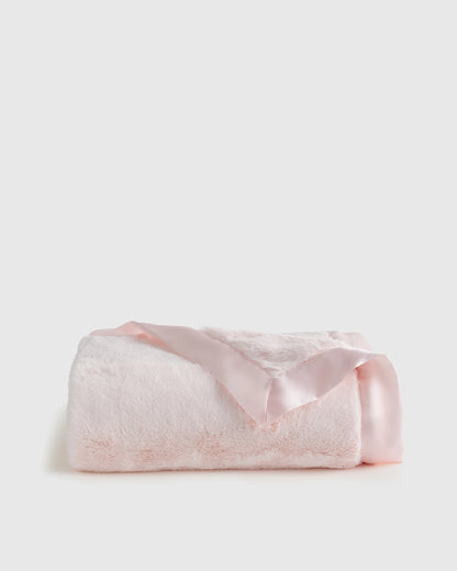 Silky Plush Baby Blanket - Baby / Orchid