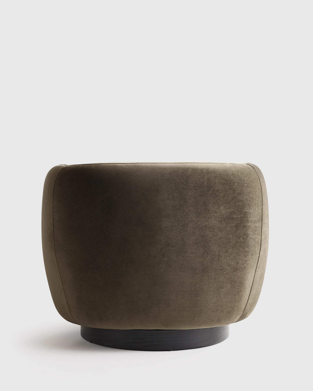 Performance Velvet Swivel Chair - One Size / Performance Velvet Taupe