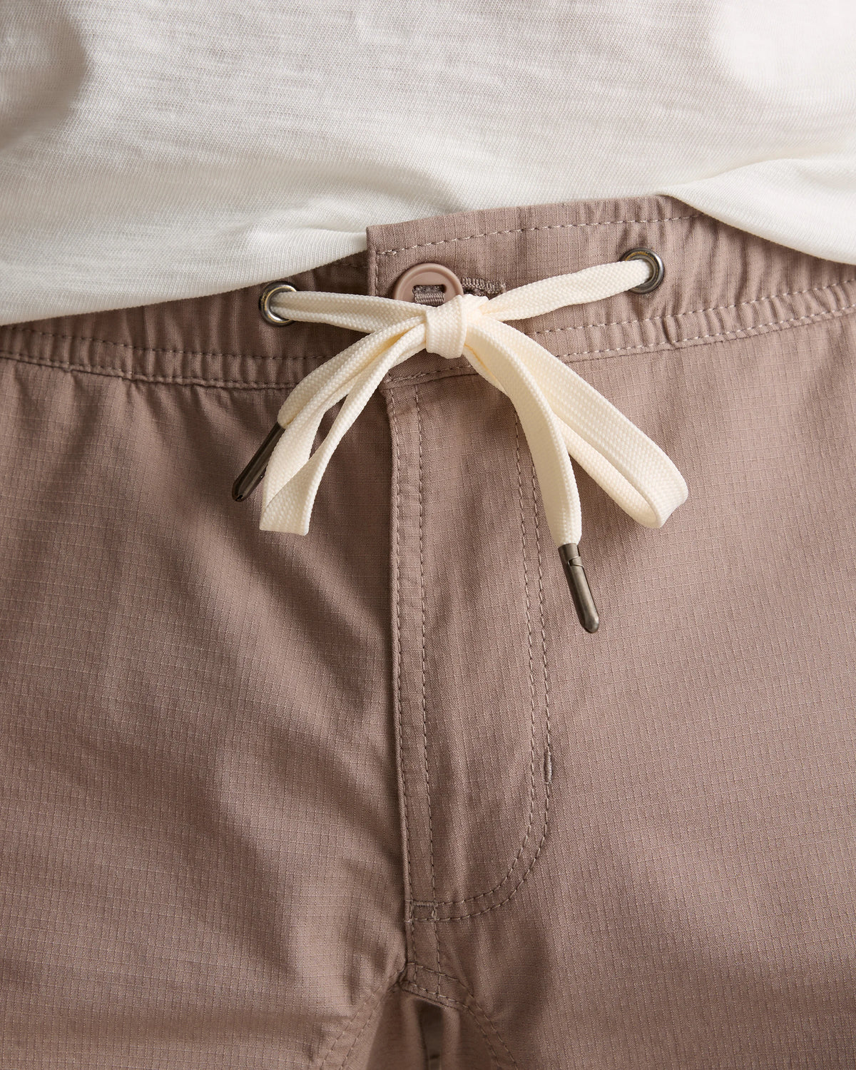 Organic Stretch Ripstop Straight Pants - S / Steel