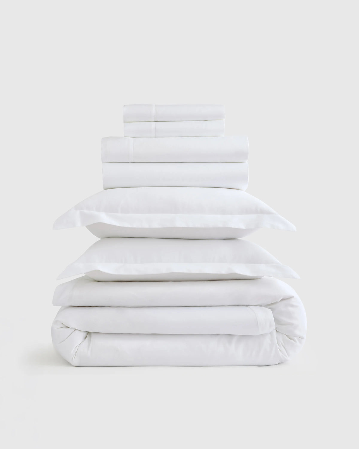 Signature Giza Cotton Sateen Deluxe Bedding Bundle - Twin / Dried Sage