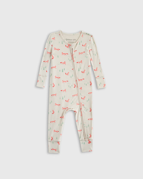 Bamboo One Piece Pajamas 2-Pack - 2T / Fox