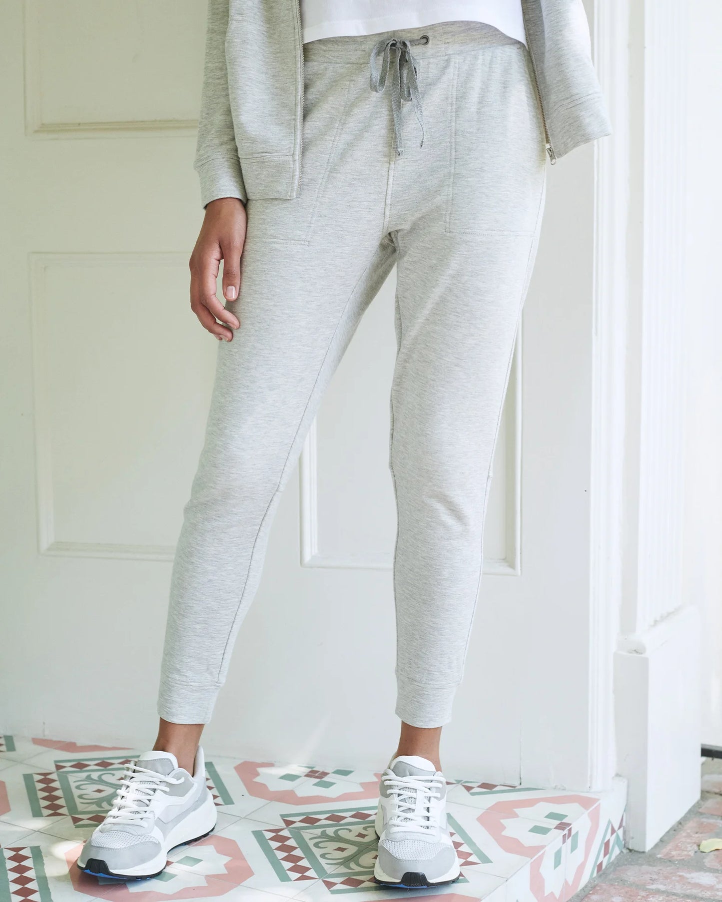 SuperSoft Fleece Joggers - XS / Smoked Thyme Green