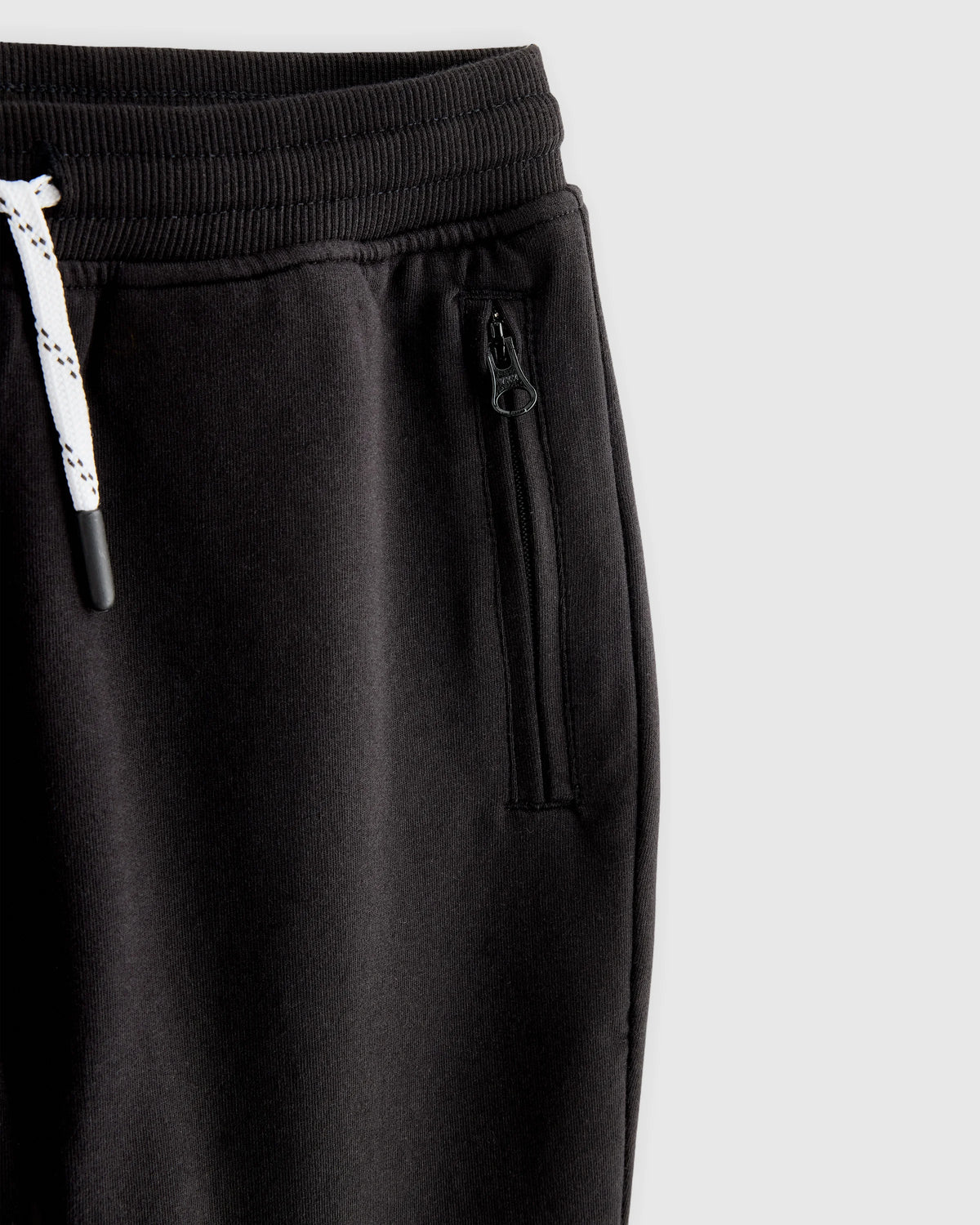 Organic Cotton French Terry Reinforced Knee Slim Jogger - 6 / Navy