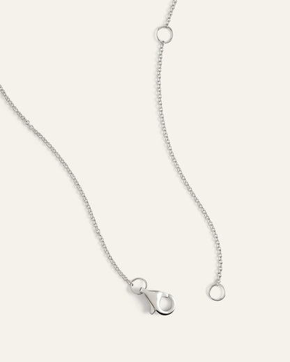14K Gold Diamond Bezel Station Necklace - One Size / Yellow Gold