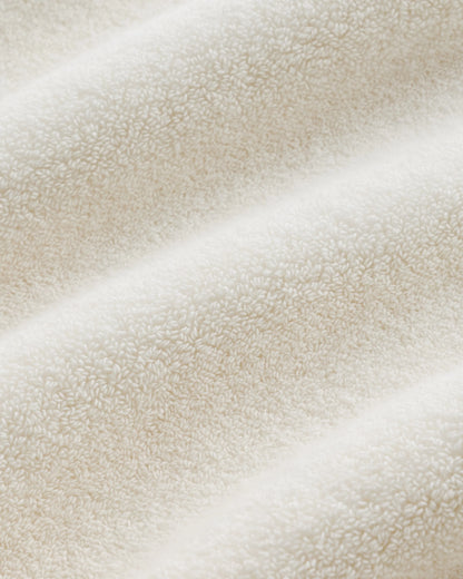 Plush Organic Turkish Cotton Bath Towel (Set of 2) - One Size / White