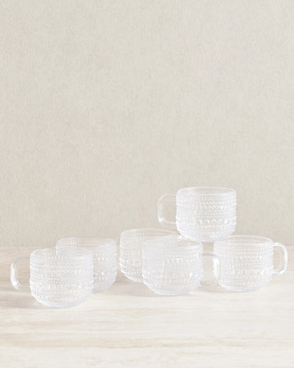 Jupiter Glass Espresso Mug (Set of 6) - One Size / No Color