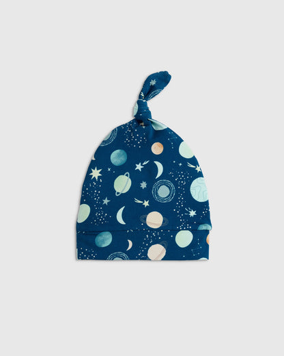 Bamboo Gown, Hat & Swaddle Layette Set - One Size / Celestial Dreams