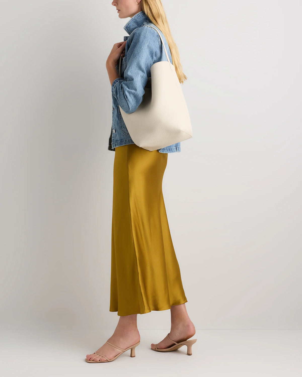 Penelope Large Shoulder Bag - One Size / Warm Taupe