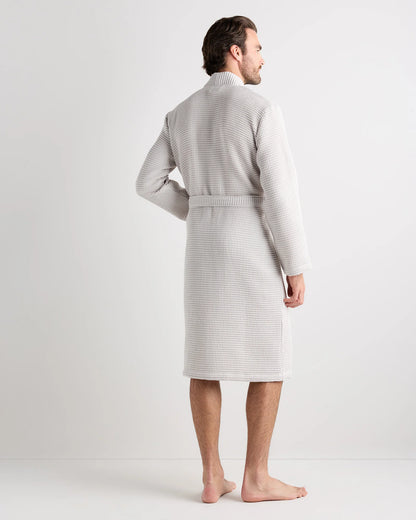 Organic Turkish Waffle Robe - XS / White