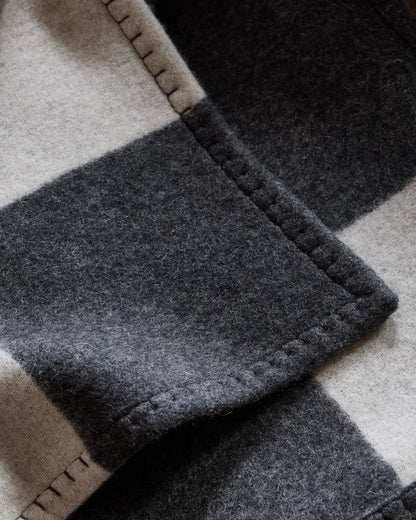 Merino Wool & Cashmere Luxury Throw - 50x60 / Charcoal