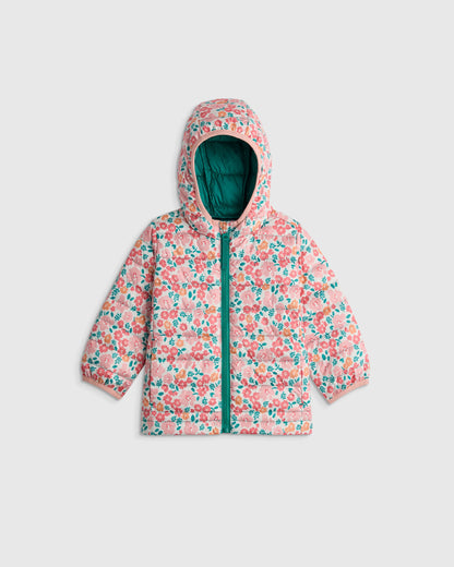 Lightweight Down Hooded Puffer Jacket - 12-18M / Blue Moon