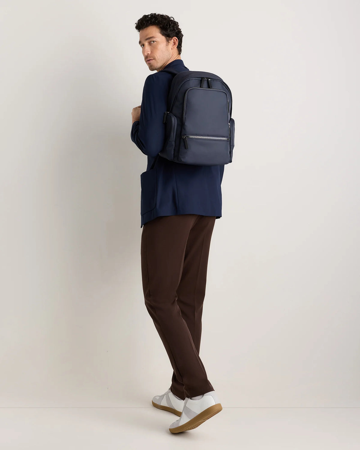 Voyage Nylon Commuter Backpack - One Size / Black