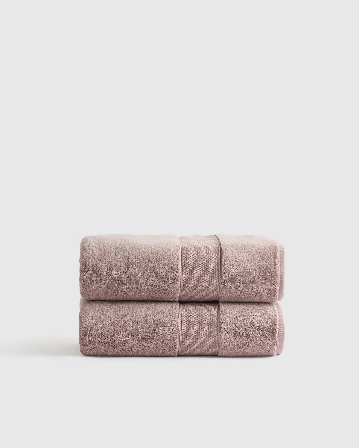 Classic Organic Turkish Cotton Bath Towel (Set of 2) - One Size / White