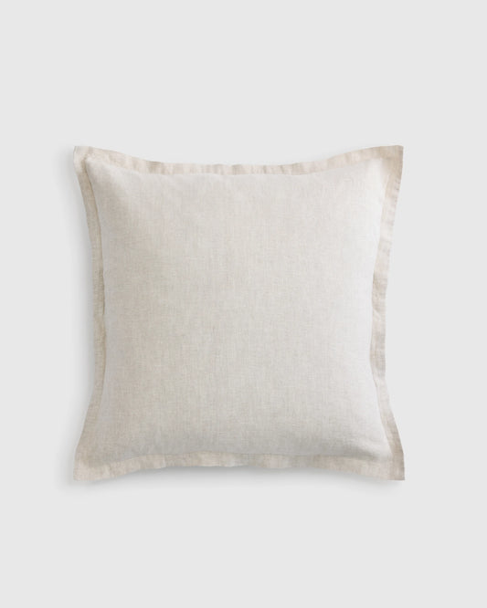 European Linen Chambray Euro Sham - Euro / Natural