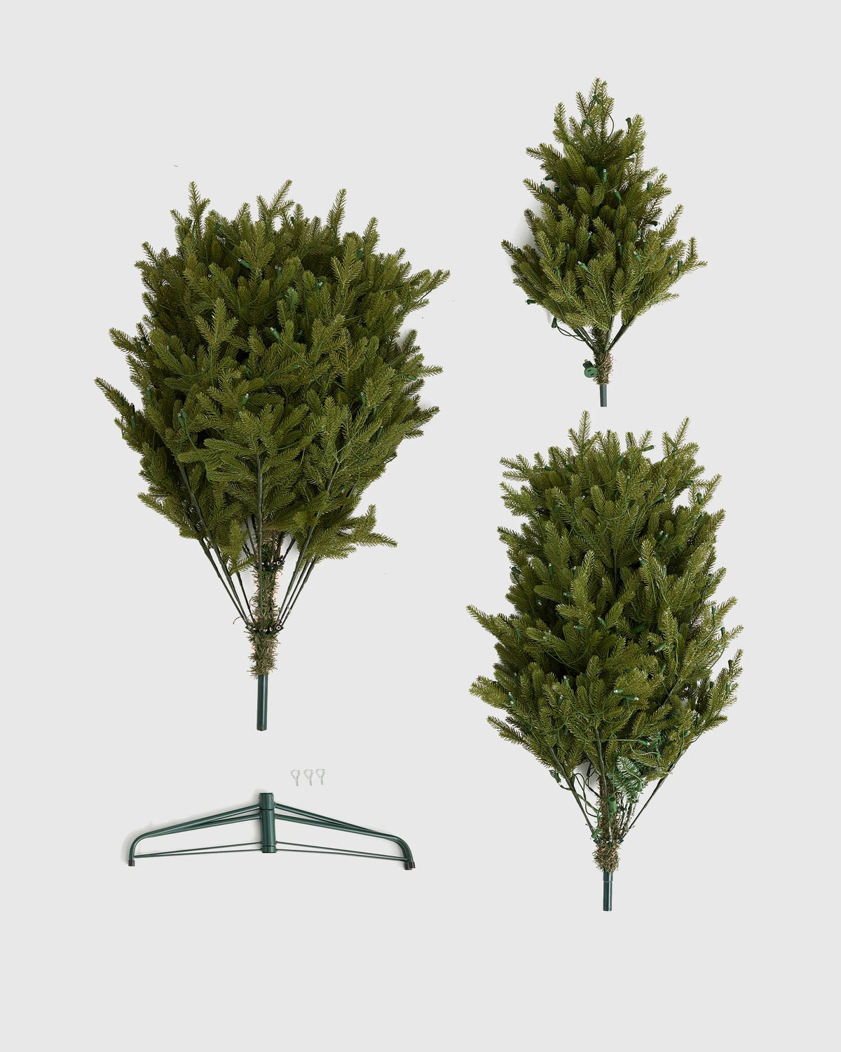 Spruce Artificial Christmas Tree: Unlit - 7' / Forest Green