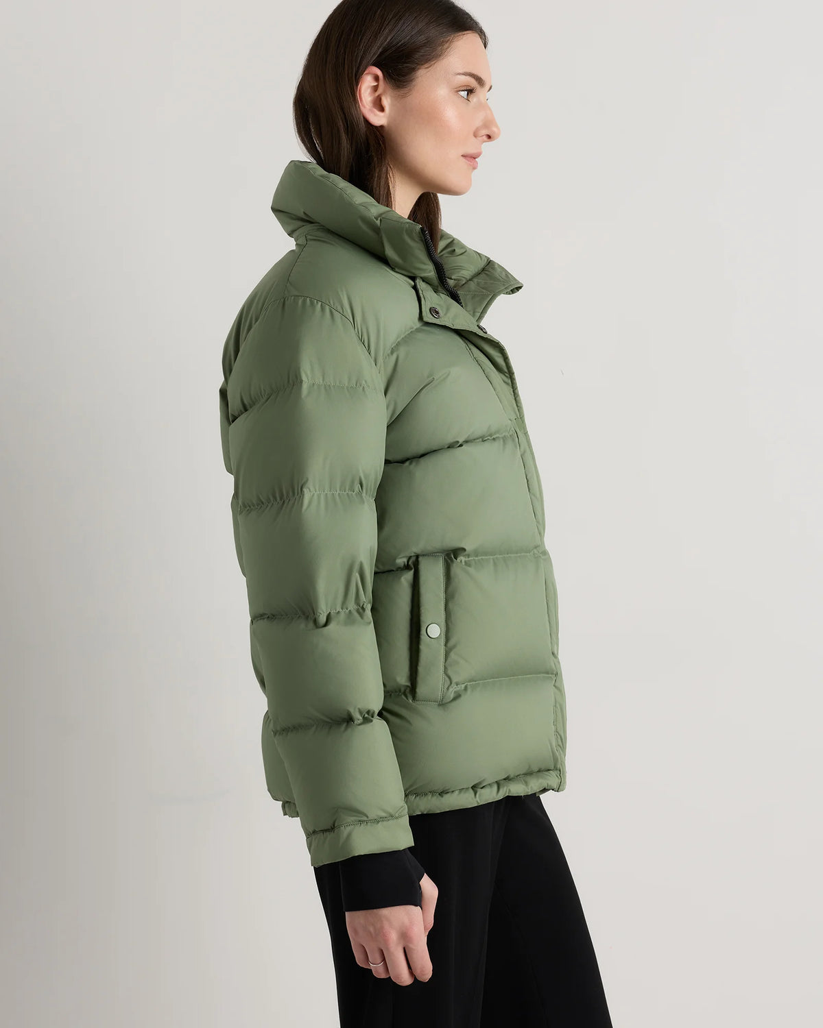 Responsible Down Puffer Jacket - XS / Sea Spray Green