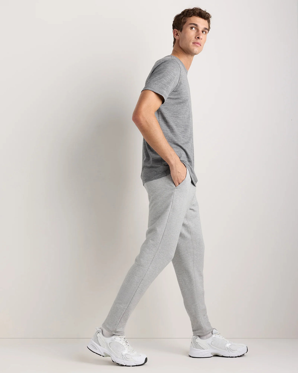 Supersoft Fleece Joggers - XS / Heather Oatmeal