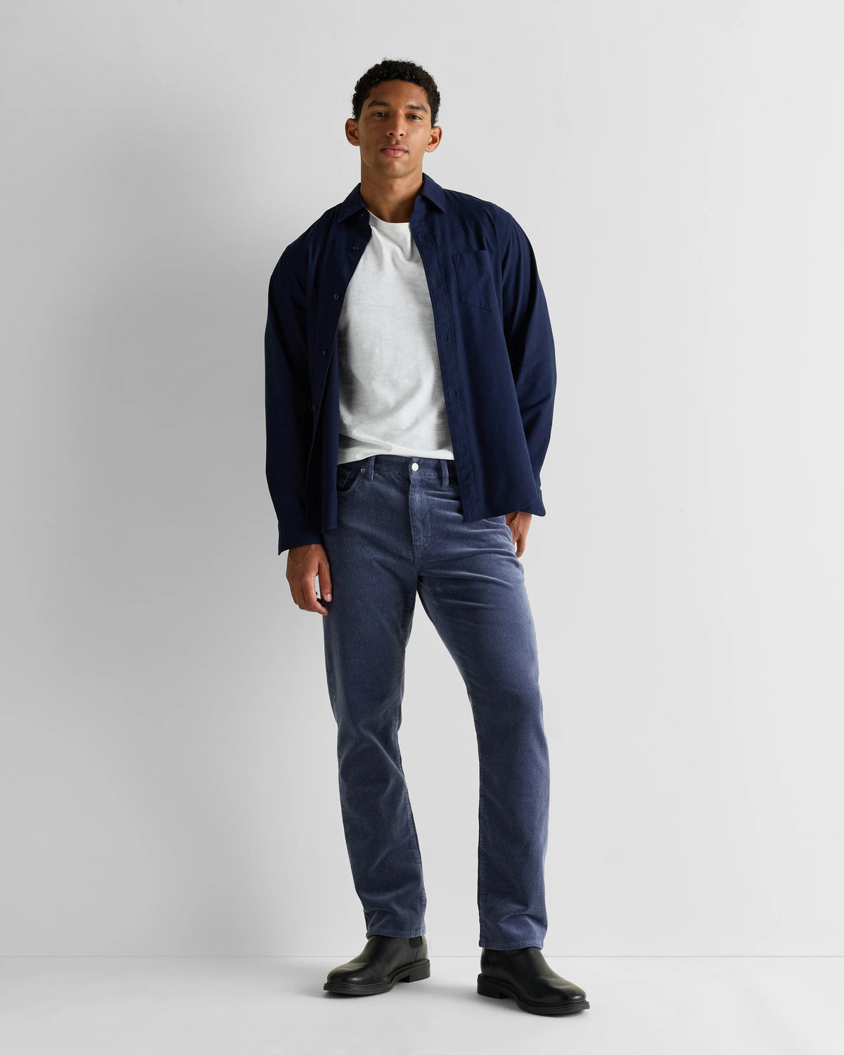 Organic Stretch Corduroy 5-Pocket Pants - 30X30 / Espresso
