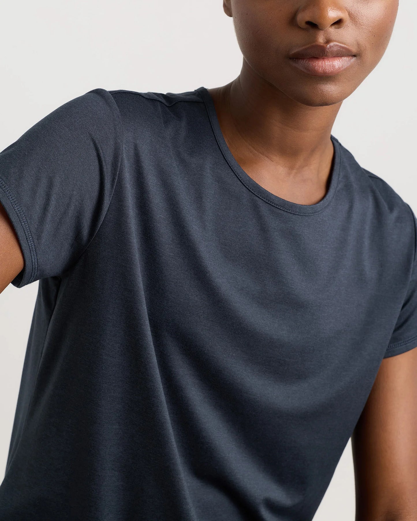 Flowknit Breeze Tee - XS / Heather Green