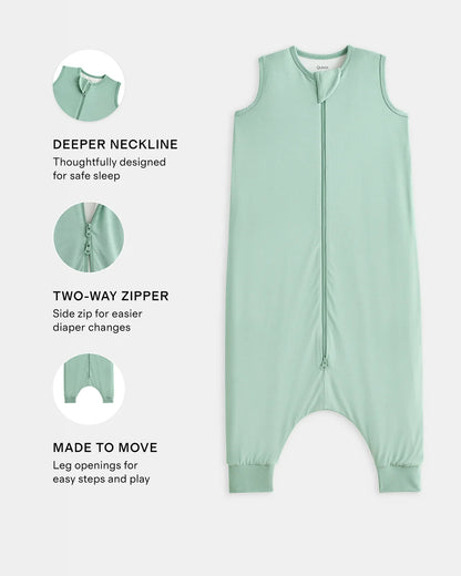 Bamboo Sleep Bag Walker 2.5 TOG - M / Colony Blue