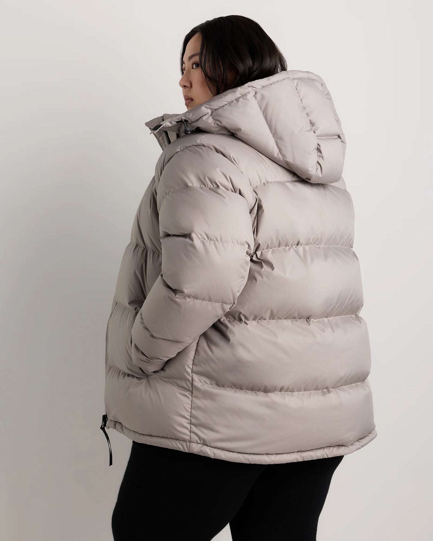 Responsible Down Puffer Jacket - 1X / Black