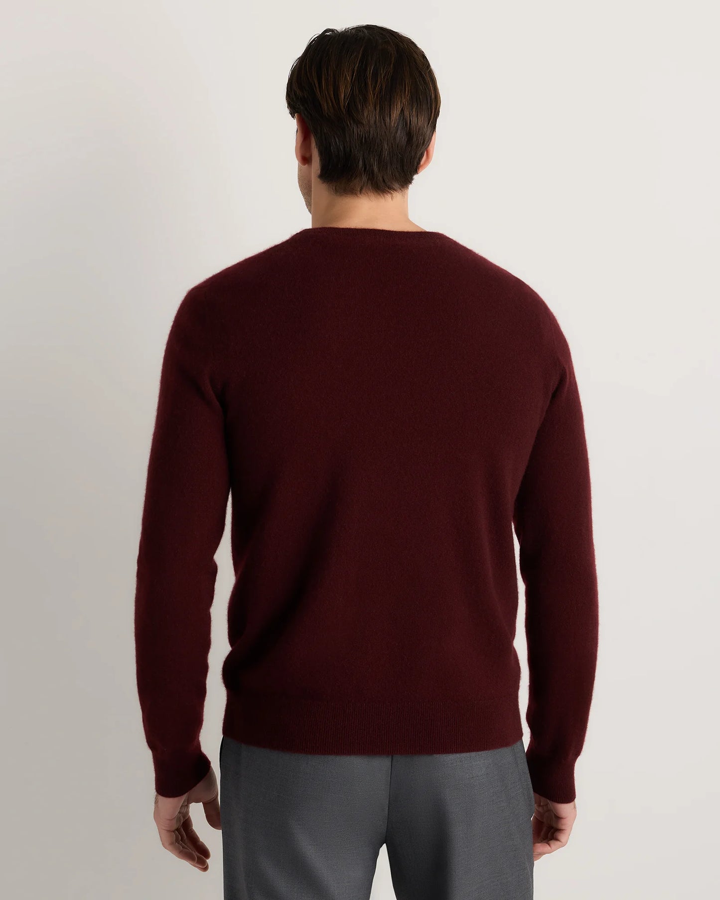 Mongolian Cashmere Crewneck Sweater - XS / Black