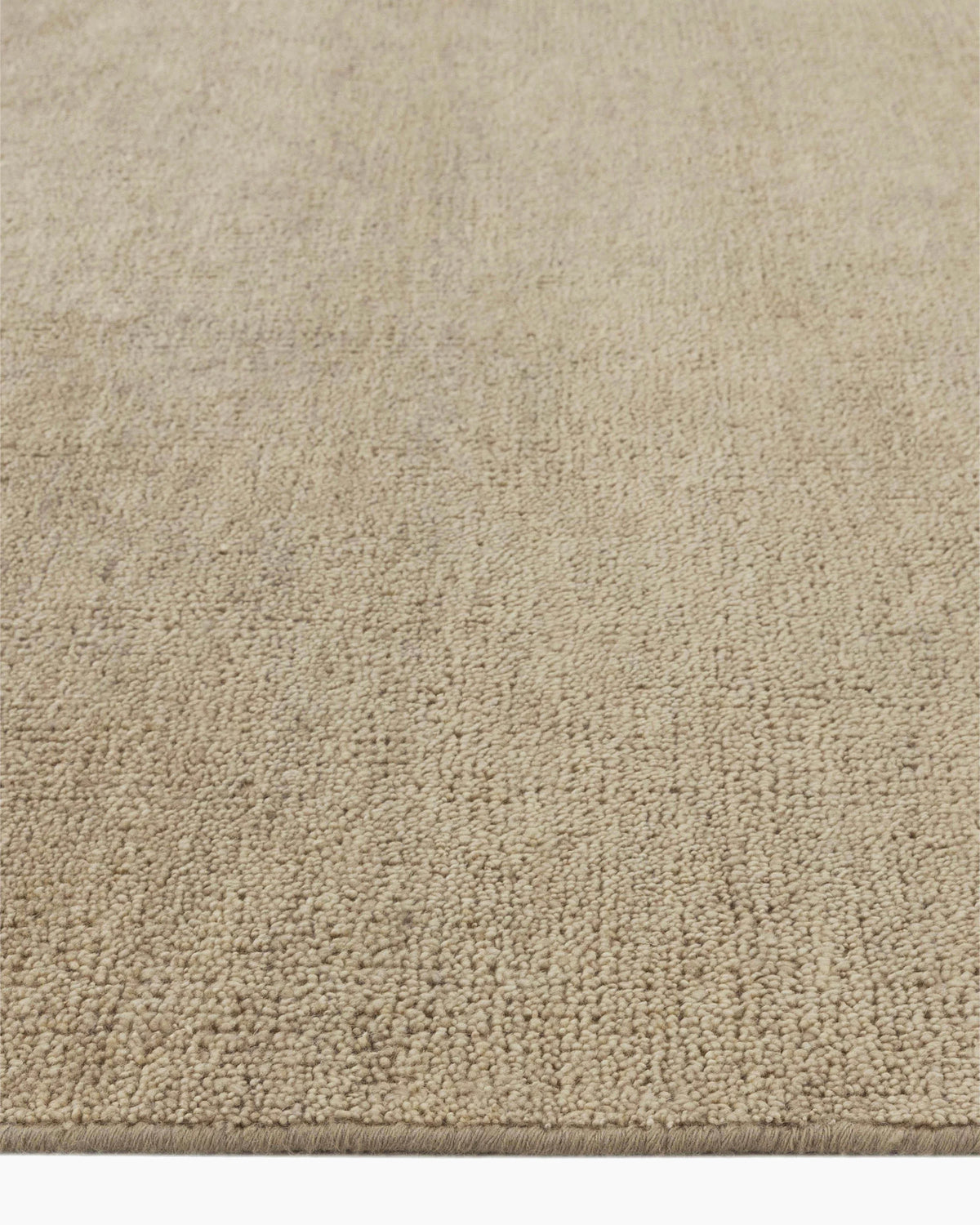 Lee Hand-Knotted Wool Rug - 5' x 8' / Oat