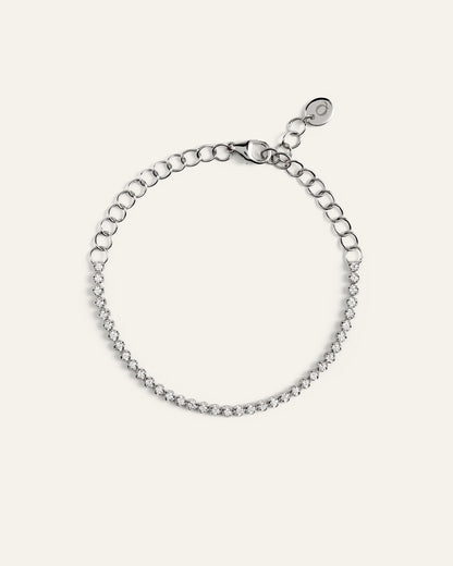 14K Gold Diamond Petite Tennis Bracelet - 0.50ctw - One Size / Yellow Gold