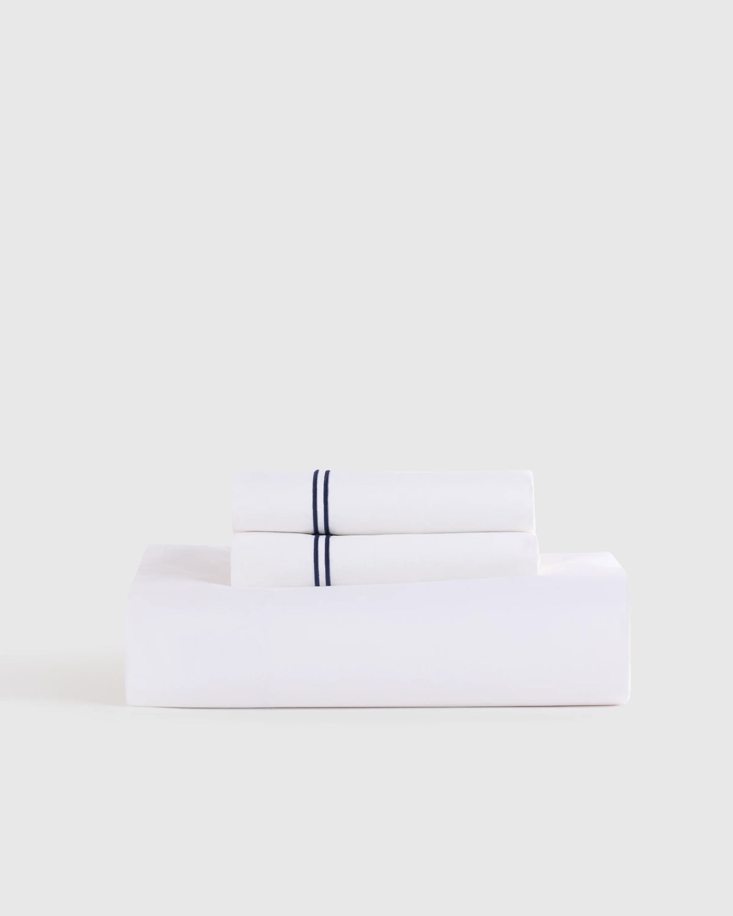 Organic Crisp Percale Fitted Sheet Set - Twin / Espresso