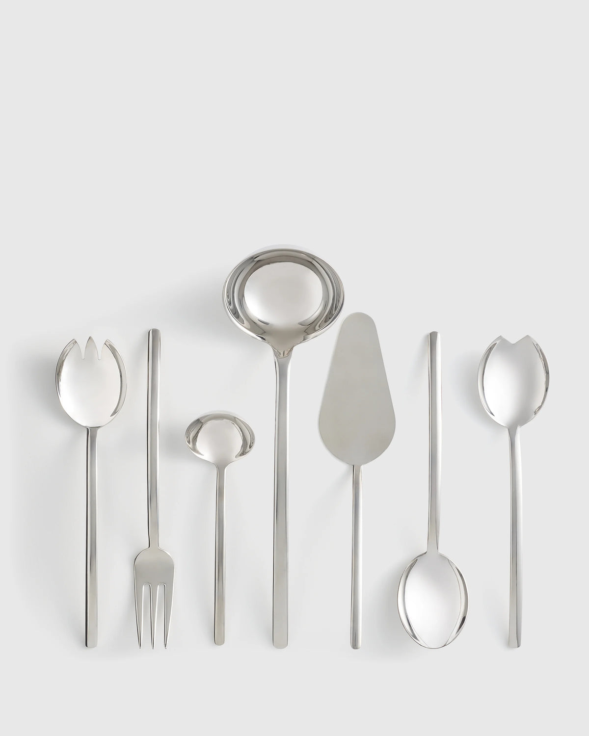 Due 7-Pc Serving Utensil Set by Mepra - One Size / Polished Stainless Steel