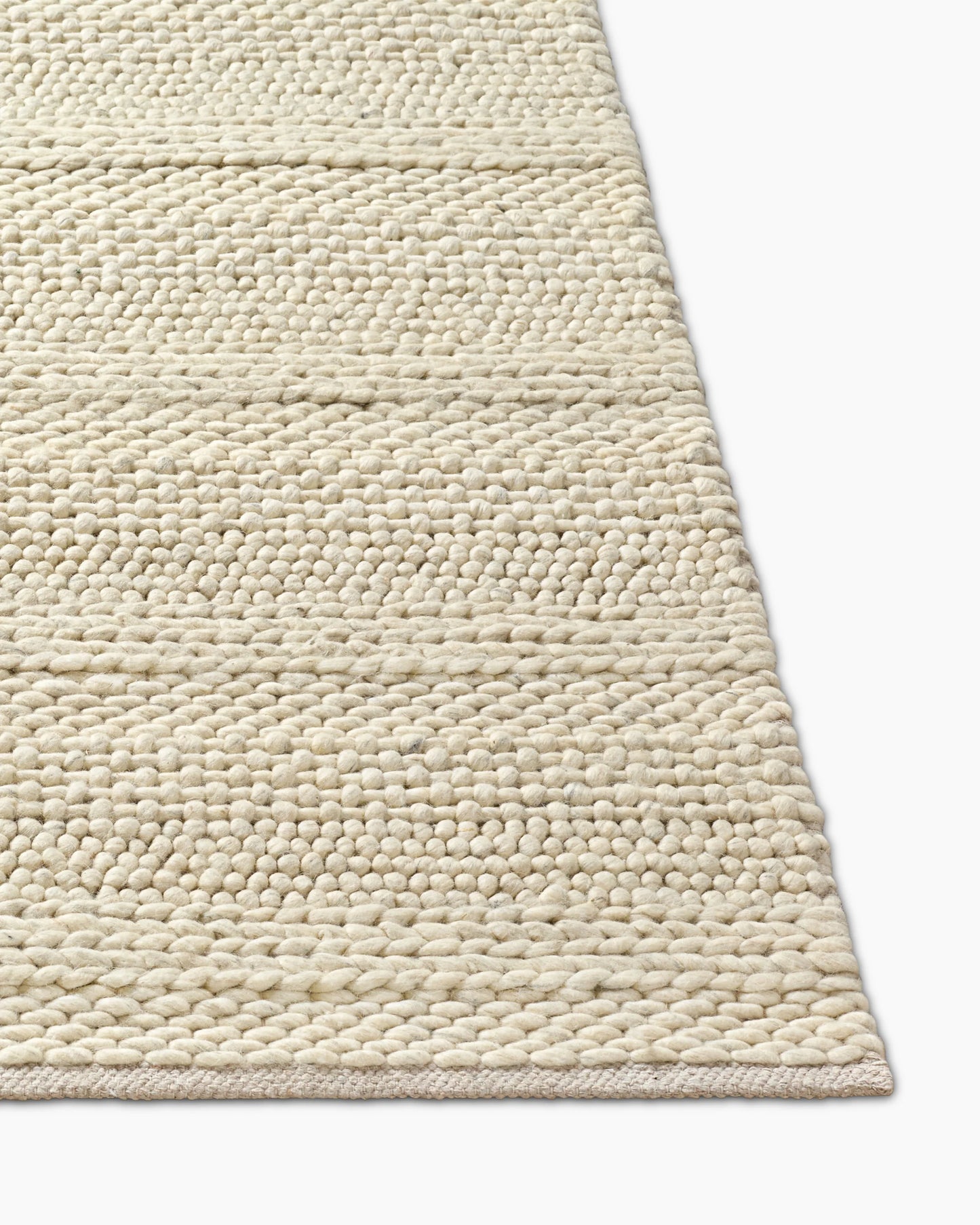 Rowan Handwoven Wool Rug - 5' x 8' / Sand