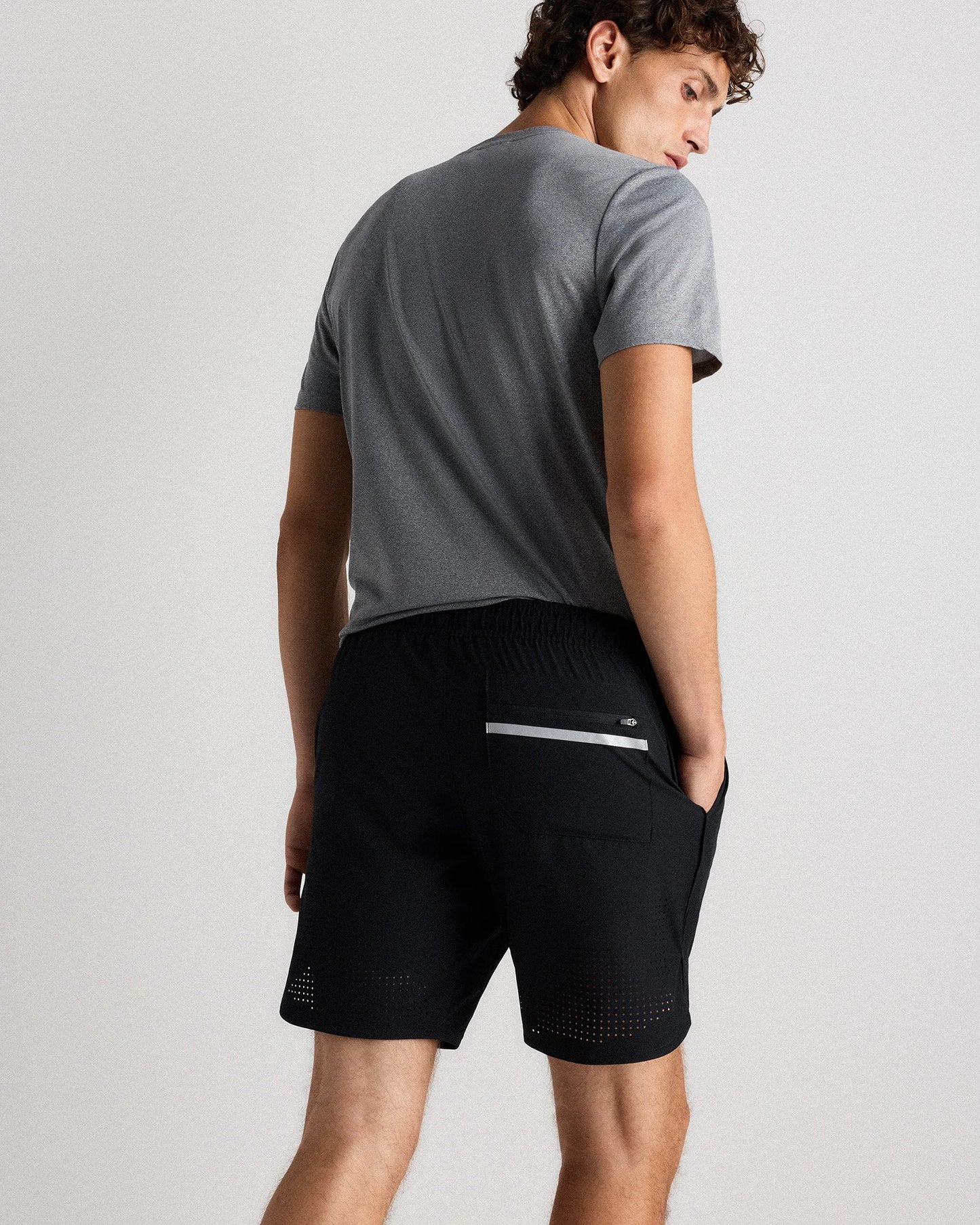 Sweat Tech Training Unlined Shorts - 7" - S / Black