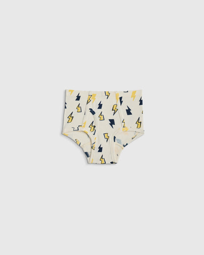 Boys 100% Organic Cotton Classic Briefs 7-pack - 2T / Boy Mix Prints