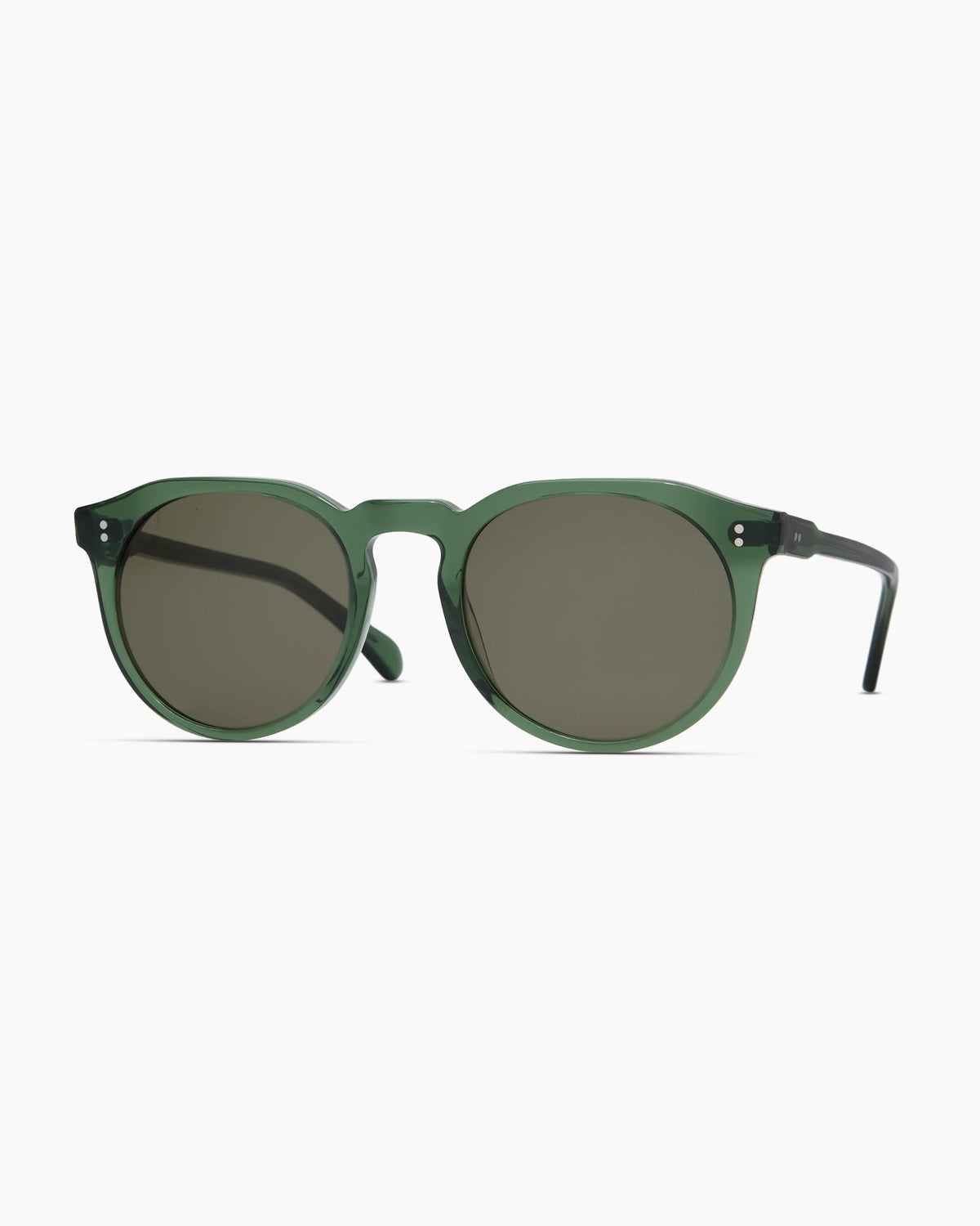 Tahiti Polarized Acetate Sunglasses - One Size / Clear Taupe with Brown lens