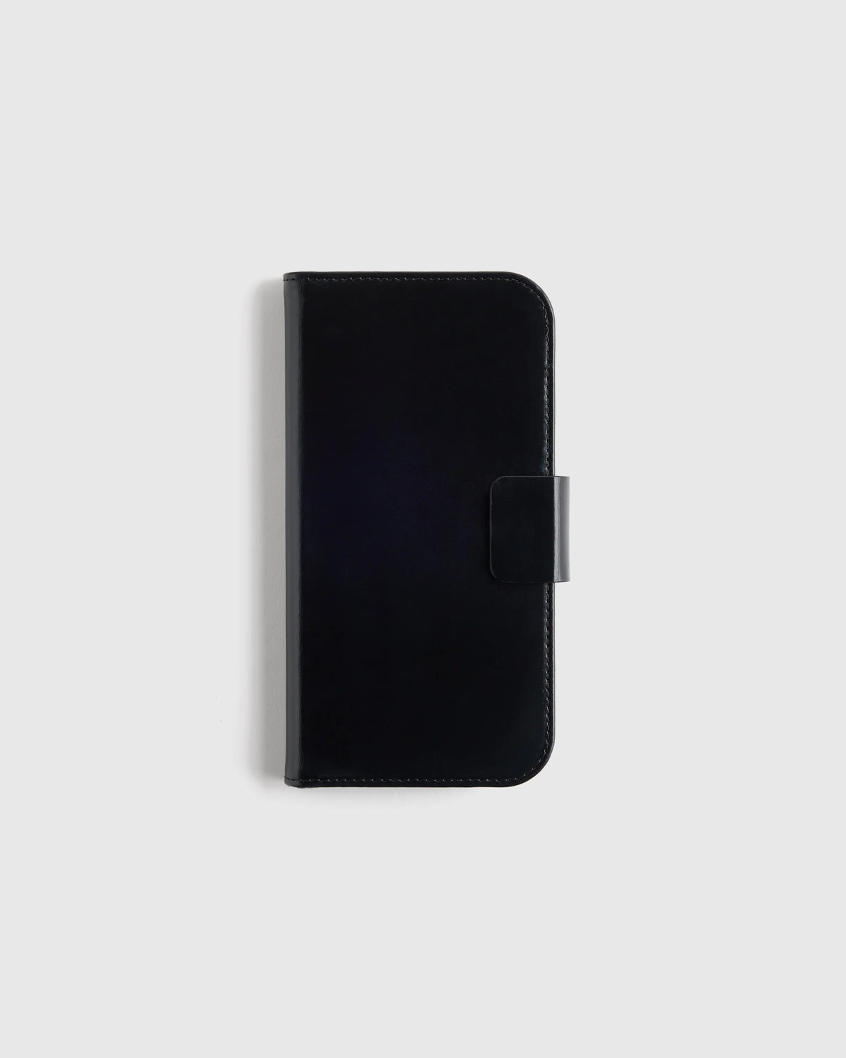 Italian Leather Phone 2-in-1 Folio Case - 17 Pro / Black