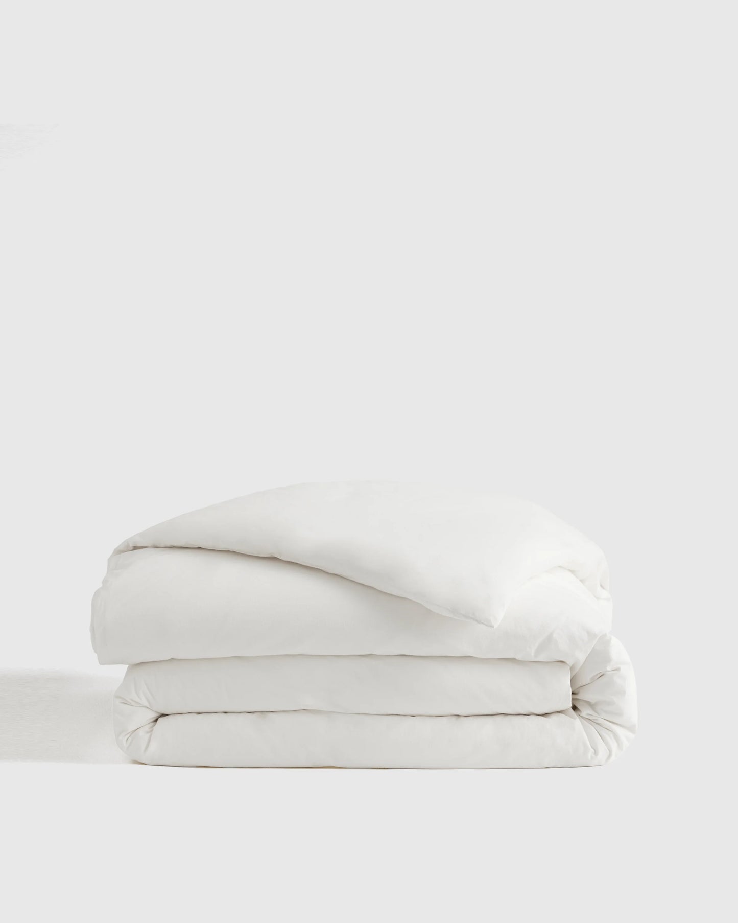 Organic Brushed Cotton Duvet Cover - Twin / Toffee