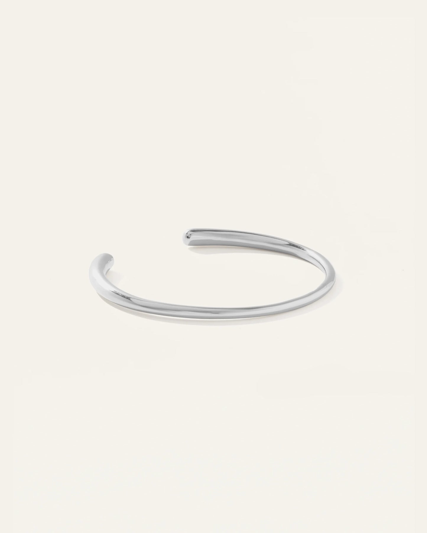 Open Contour Cuff Bracelet - One Size / Gold Vermeil