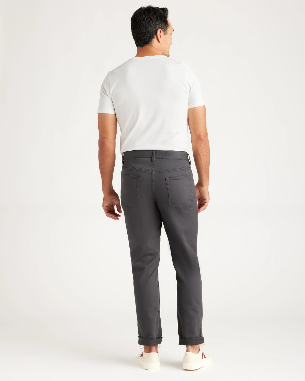 Comfort Stretch Traveler 5-Pocket Pants - Straight - 28X30 / Military Olive