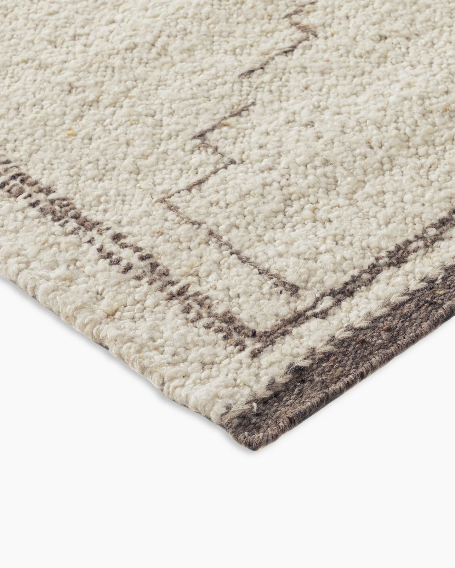 Saira Hand-Loomed Wool Rug - 5' x 8' / Charcoal