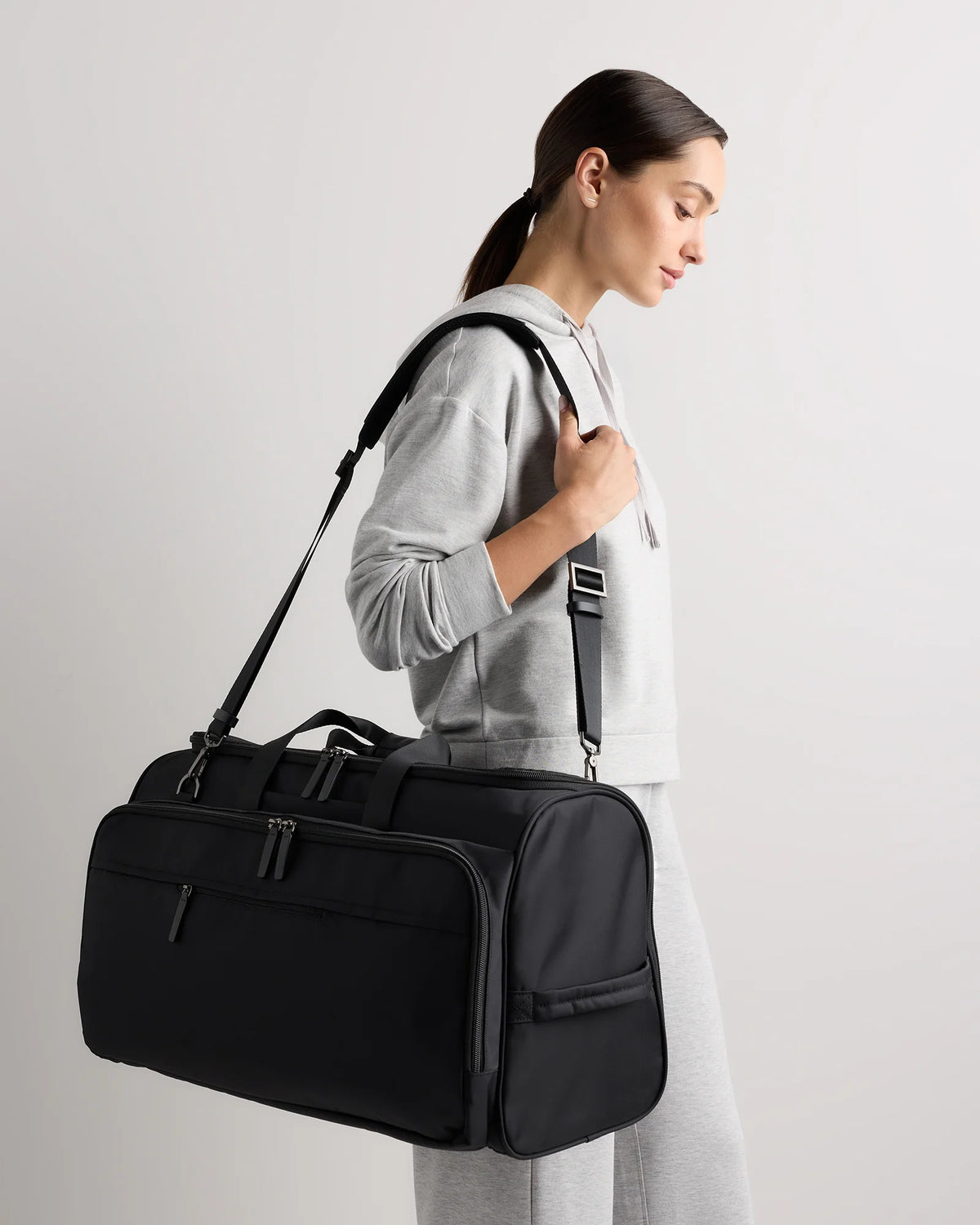 Voyage Nylon Garment Duffle - One Size / Dark Green